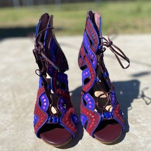 Gianni Bini Geometric Heel